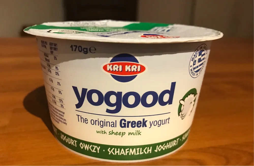 Kri kri Yogood Schafmilch Joghurt