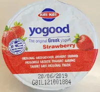 Strawberry Greek yoghurt