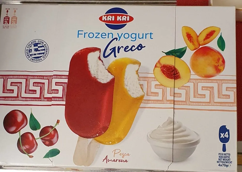 Frozen Yogurt greco
