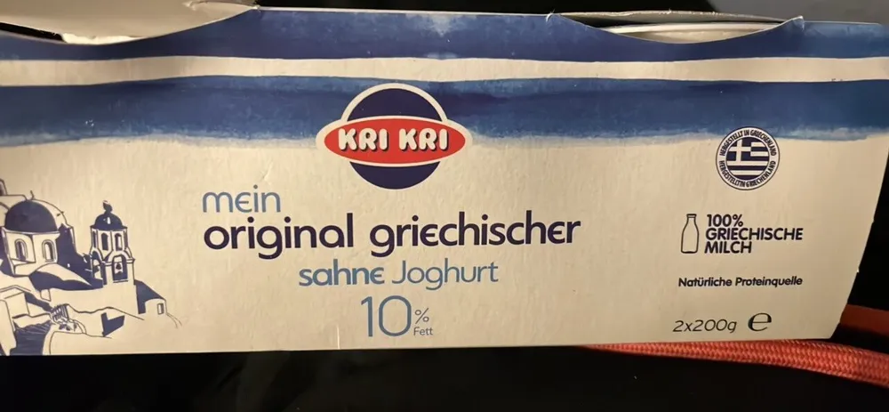 Griechischer Joghurt 10%