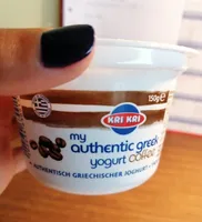 My authentic greek yogurt coffee