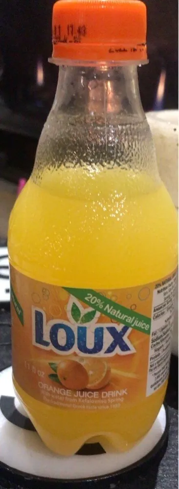 Orange Sparkling Juice Drink