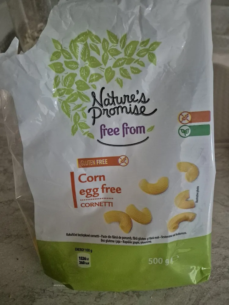 Corn Egg Free Cornetti