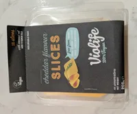 Cheddar flavour slices