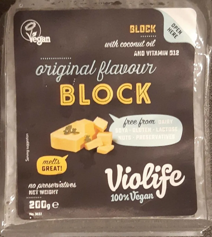 Violife original flavour Block