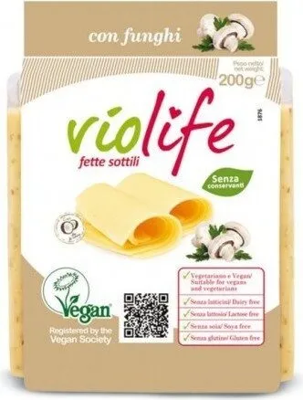 Violife Slices, With Mushrooms