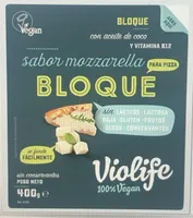 Bloque vegano sabor mozzarella