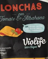 Lonchas con tomate y albahaca