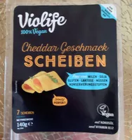 cheddar Geschmack Scheiben vegan