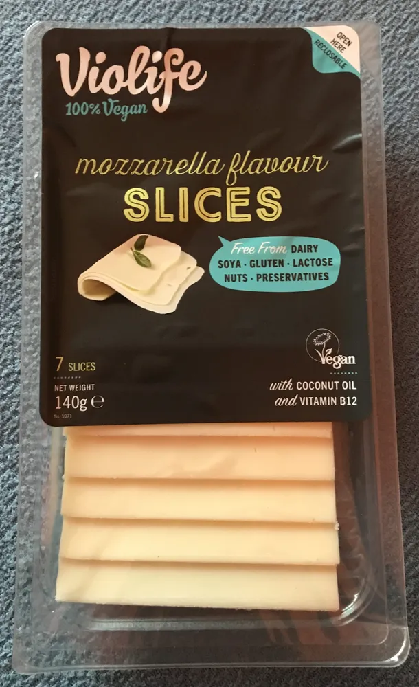 Mozzarella Geschmack scheiben