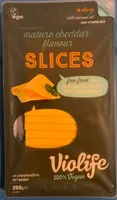 Mature cheddar flavour slices