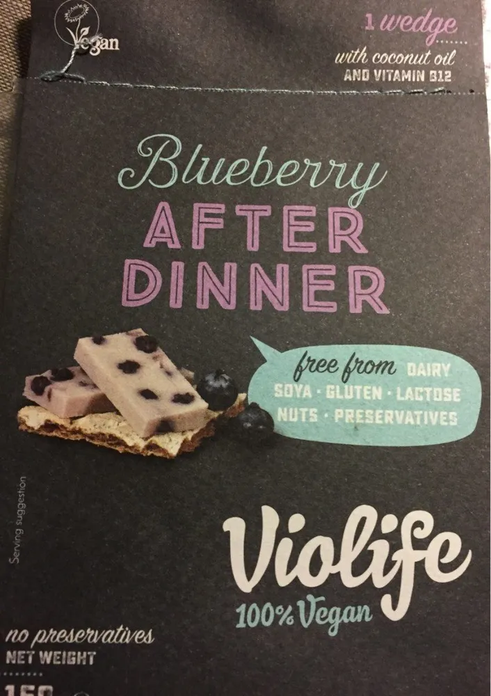 Violife Blueberry After Dinnner