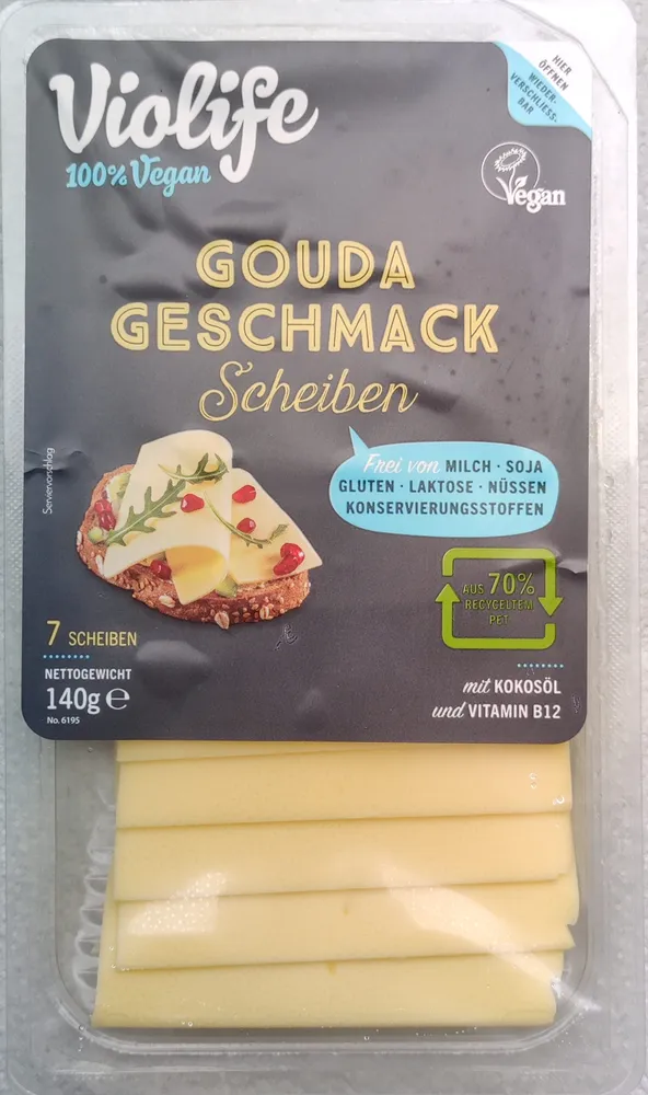 Gouda Geschmack Scheiben