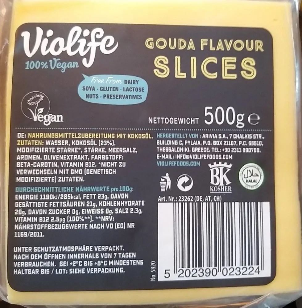 Violife Gouda Flavour Slices