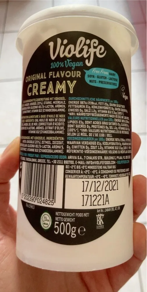 Original flavour creamy