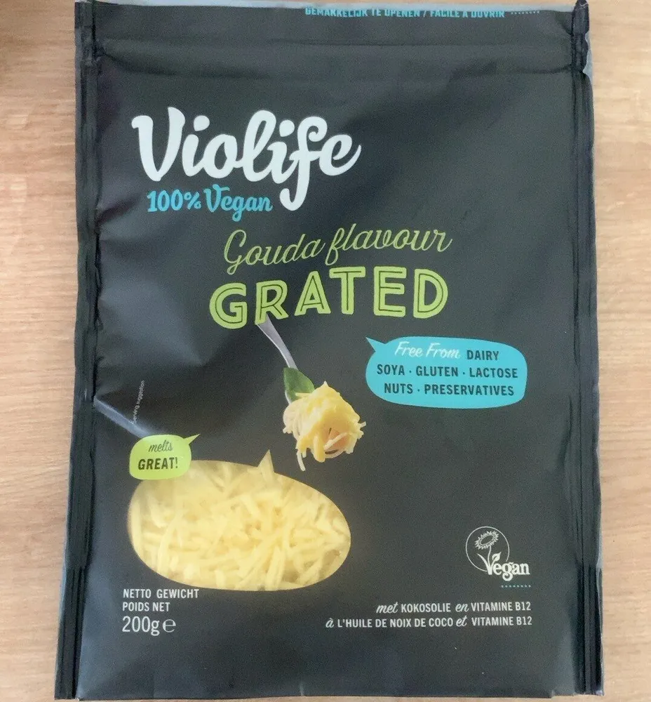 Gouda flavour grated