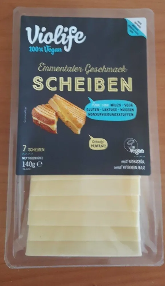 Emmentaler Geschmack Scheiben