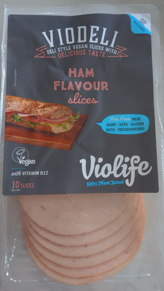Ham flavour slices