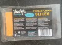 Cheddar flavour slices