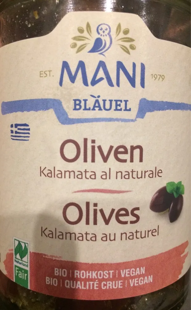 Olives au naturel