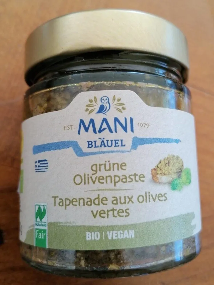 Tapenade aux olives vertes
