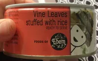 Vine leaves stuffed with rice