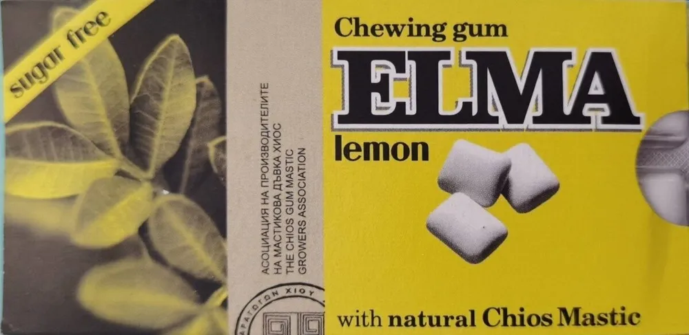 Elma lemon chewing gum