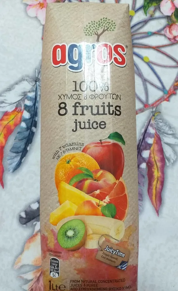 Agros 8 fruits juice
