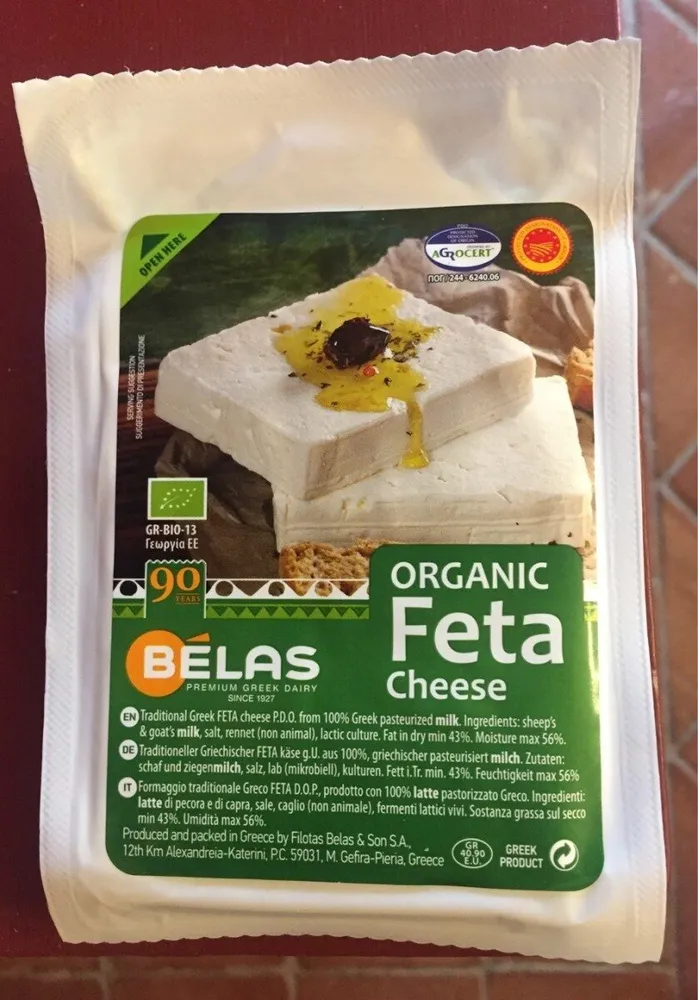 Organic Feta Cheese