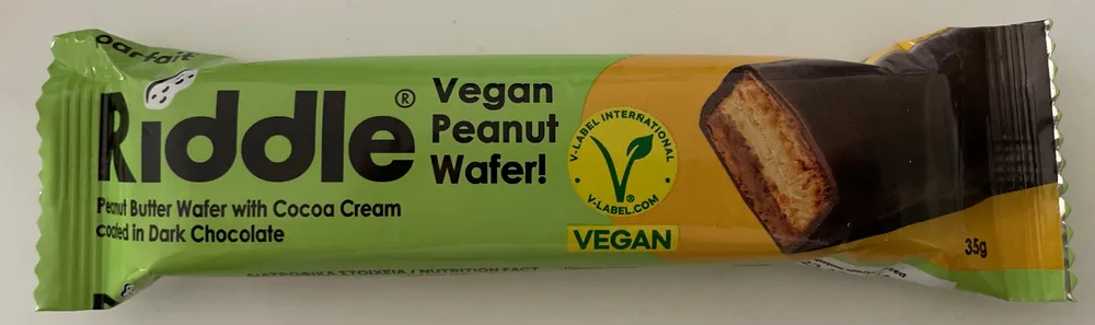 Vegan Peanut Wafer!