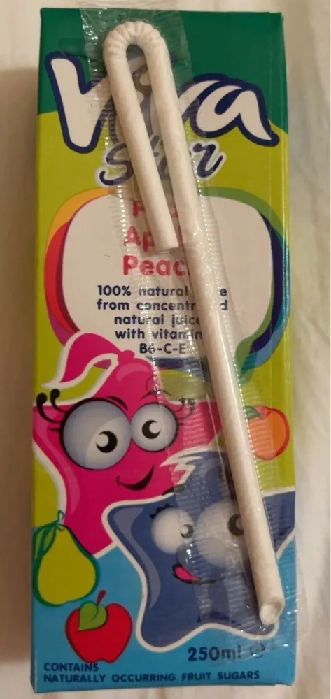 Pear Apple peach juice