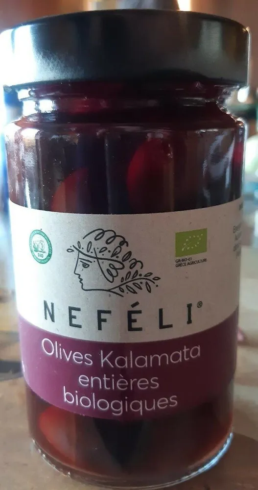 Olives Kalamata entières biologiques