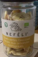 Olives vertes grecques farcie d’amande