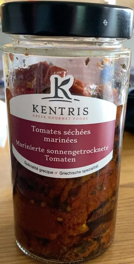 Tomates séchées marinées