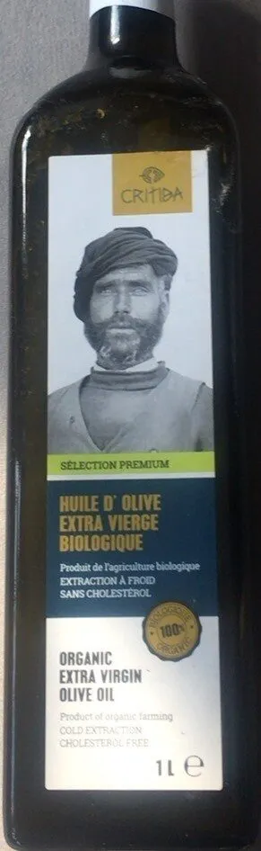 Huile d’olive extra vierge biologique