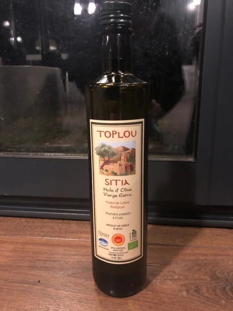 Toplou Sitia huile d'olive vierge extra