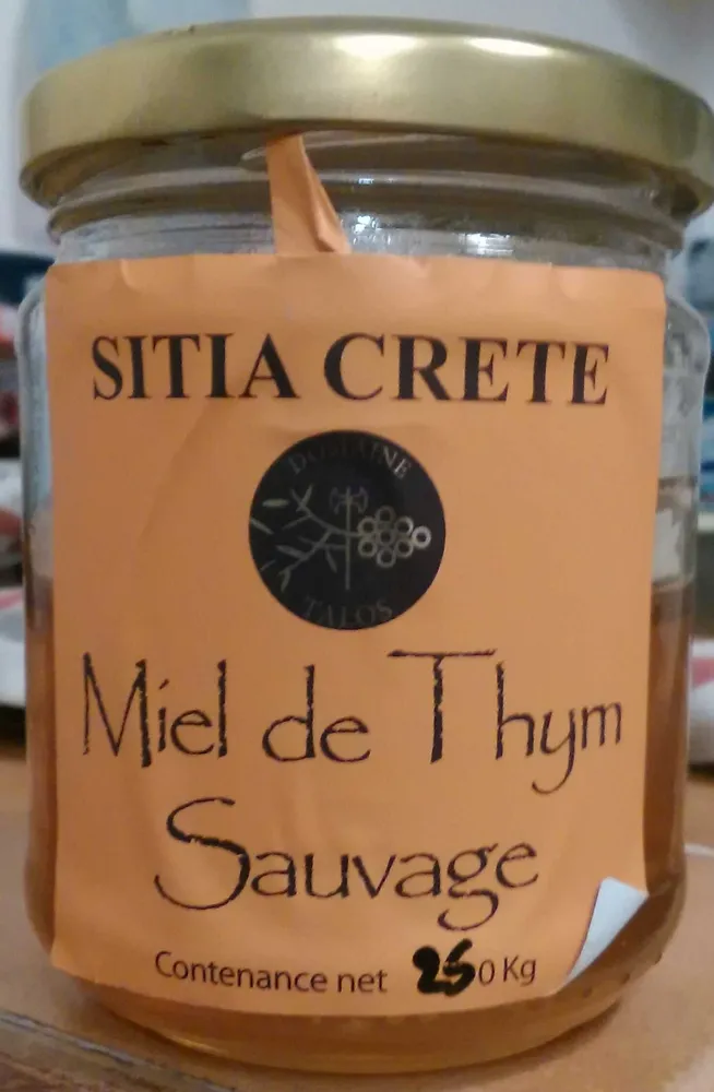 Miel de thym sauvage