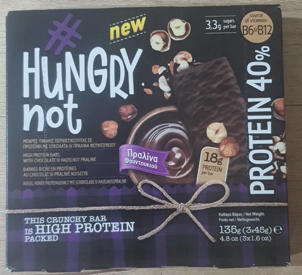 Sdoukos Hungry Not Protein Bars