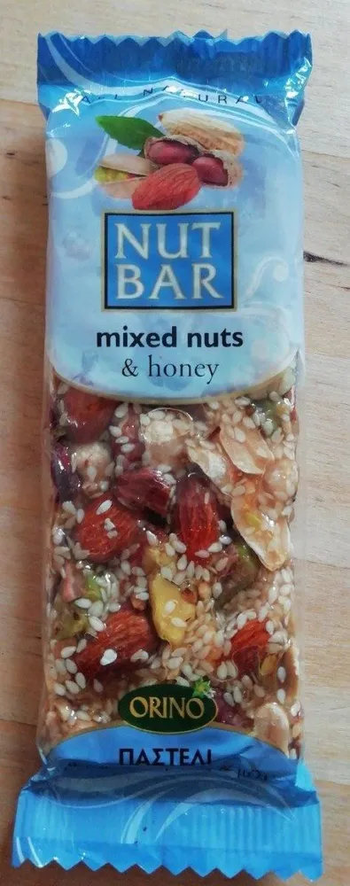 Nut bar mixed nuts & honey