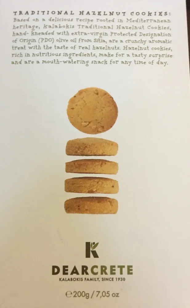 Cookies noisette