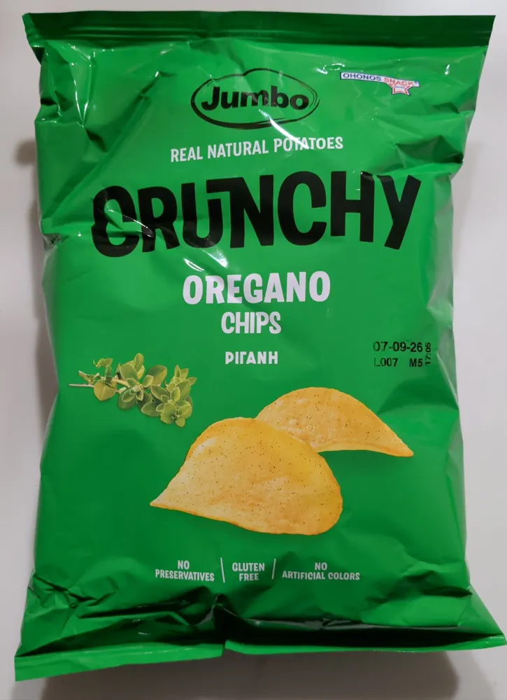 Crunchy the real potatoe chips