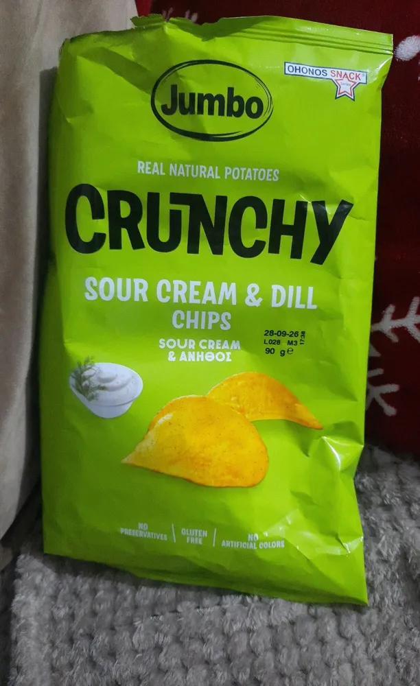 Crunchy Sour Cream& Dill Chips