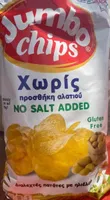 Chips sans sel sans gluten