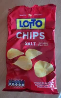 Chipsuri LOTTO din cartofi cu sare