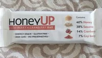 Goji Berry+ Cranberry Bar