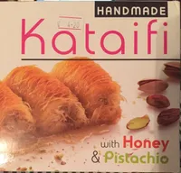 Kataifi with honey & pistachio