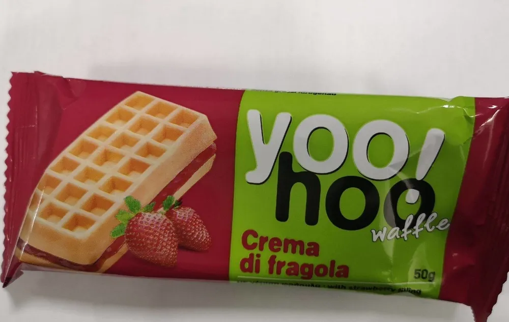 Ambrosia Waffles With Strawberry