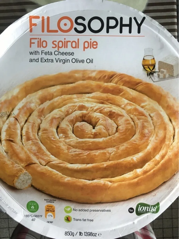 Filospohy Filo spiral pie