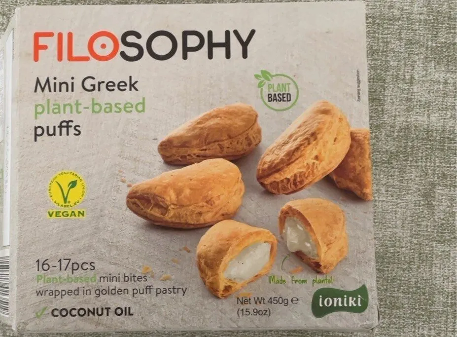 Filosophy, Mini Greek Plant-Based Puffs