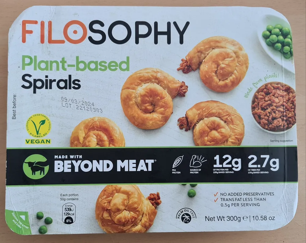 Mini-roulés à la viande hachée végétale
